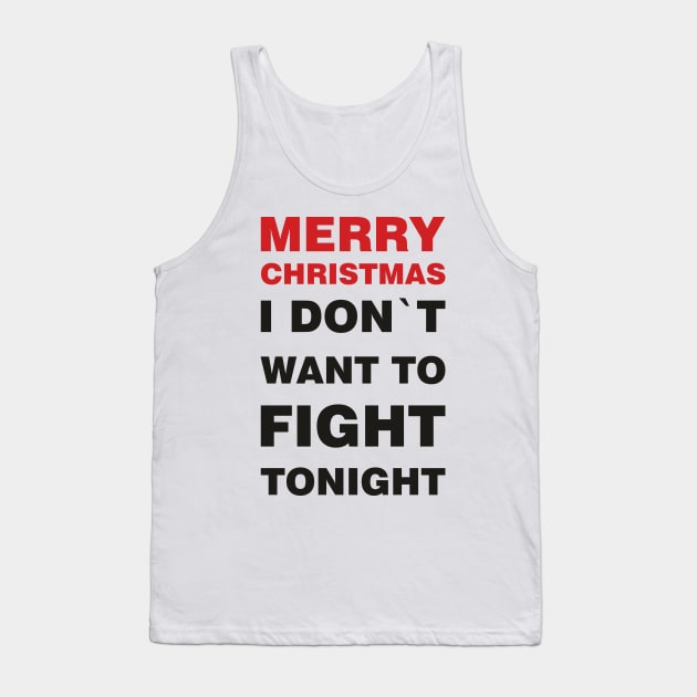 MARRY CHRISTMAS Tank Top by YellowMadCat